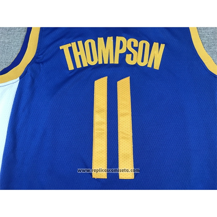 Camiseta Golden State Warriors Klay Thompson #11 Icon 2022-23 Azul
